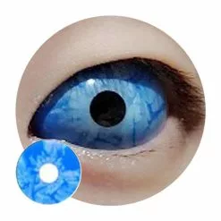 Cherie Sweety Blue Sclera Contacts Glace Zombie