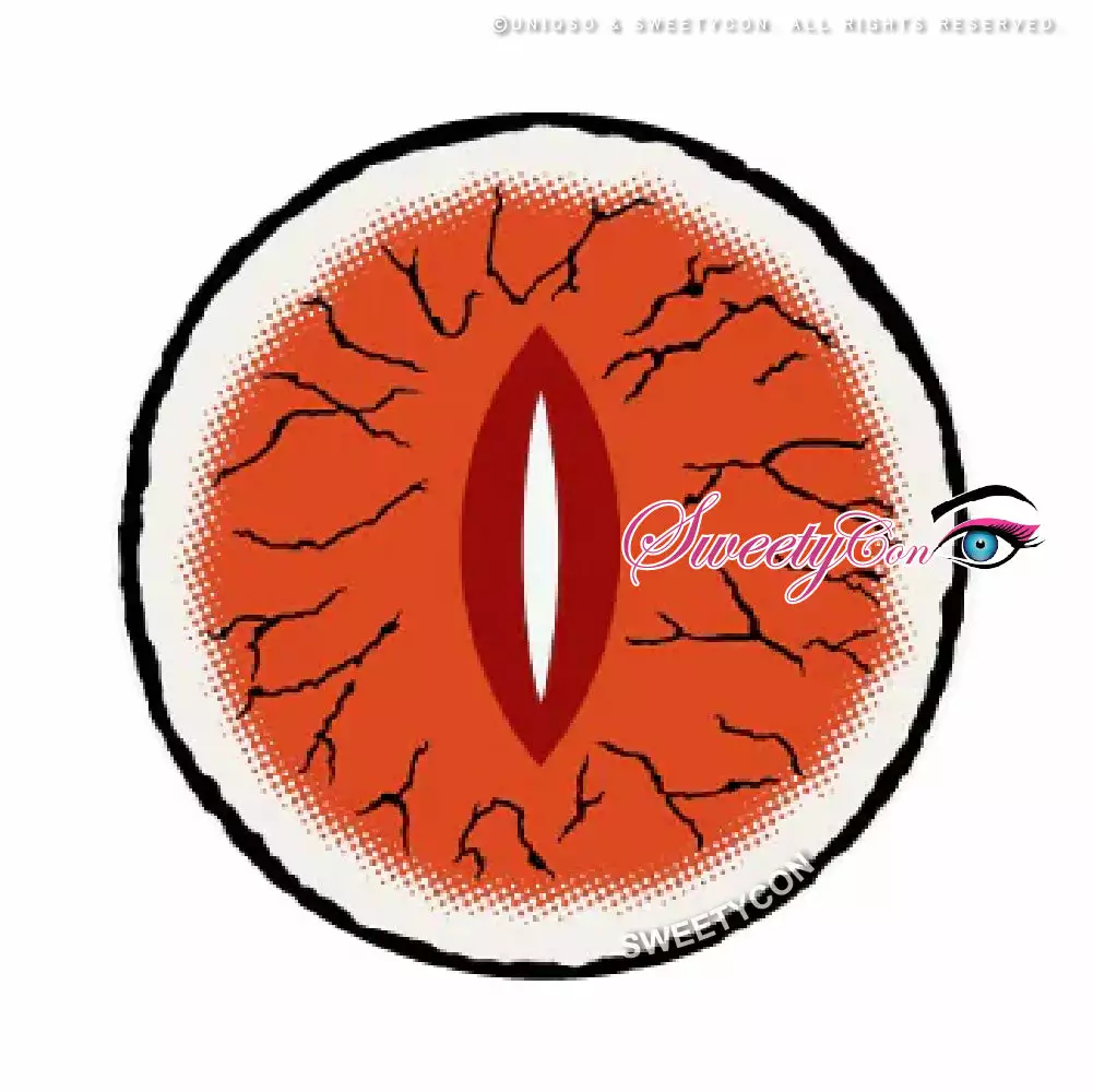 Cherie Sweety Démon Oeil Orange 4 Cherie Sweety Démon Oeil Orange – Image 4