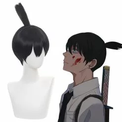 Anime Cosplay Perruque Cosplay - Homme à La Tronçonneuse - Hayakawa Aki