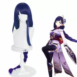 Anime Cosplay Perruque Cosplay - Genshin Impact Raiden Shogun Baal