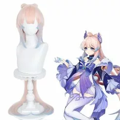 Anime Cosplay Perruque Cosplay - Genshin Impact Sangonomiya Kokomi