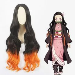 Anime Cosplay Perruque Cosplay - Demon Slayer Kamado Nezuko