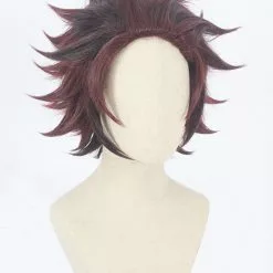 Anime Cosplay Perruque Cosplay - Demon Slayer Kamado Tanjiro -Promos Anime Boutique CS 471C c