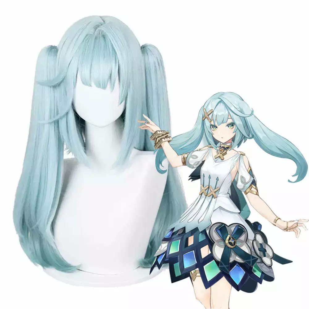Anime Cosplay Perruque Cosplay - Genshin Impact Faruzan 1 Anime Cosplay Perruque Cosplay - Genshin Impact Faruzan