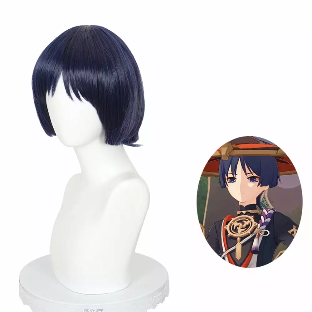 Anime Cosplay Perruque Cosplay - Genshin Impact Scaramouche 4 Anime Cosplay Perruque Cosplay - Genshin Impact Scaramouche – Image 4