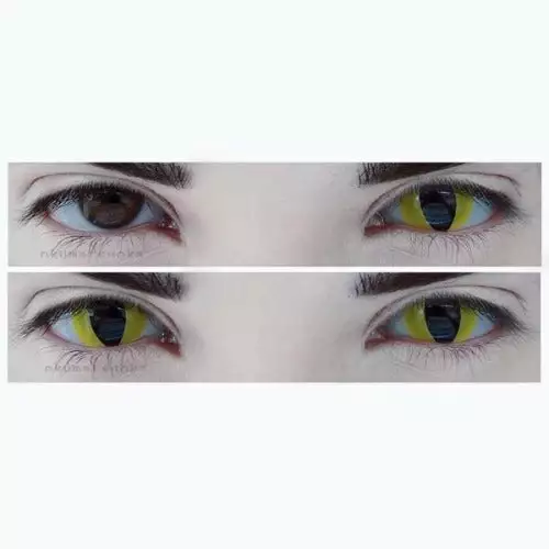 Cherie Sweety Crazy Cat Eye Jaune 4 Cherie Sweety Crazy Cat Eye Jaune – Image 4