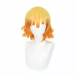 Anime Cosplay Perruque Cosplay - Demon Slayer Agatsuma Zenitsu (Orange Foncé) -Promos Anime Boutique IMG 2930