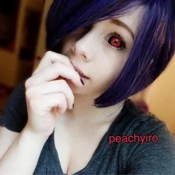 Fantasmagorique Phantasee Rouge Noir Sclera Contacts Tokyo Ghoul - Red Ghoul/Gremlin -Promos Anime Boutique Phantasee Sclera Gremlin annora.bubble b