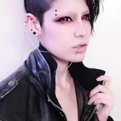 Fantasmagorique Phantasee Rouge Noir Sclera Contacts Tokyo Ghoul - Red Ghoul/Gremlin -Promos Anime Boutique Phantasee Sclera Gremlin otakuhina b