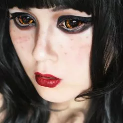 Fantasmagorique Contacts Phantasee Gold Sclera Morbius -Promos Anime Boutique Phantasee Sclera Morbius njennifer h