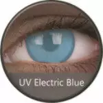 Fantasmagorique Phantasee UV Glow Crazy Lens Bleu électrique