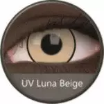Fantasmagorique Lentille Phantasee UV Glow Crazy Luna Beige