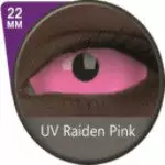 Fantasmagorique Lentille Phantasee UV Glow Pink Sclera Raiden Pink