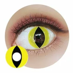 Cherie Sweety Crazy Cat Eye Jaune