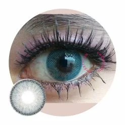 Oeil Occidental Western Eyes Nada Paix Bleu