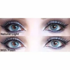 Oeil Occidental Western Eyes Nada Paix Bleu -Promos Anime Boutique Sweety Nada Peace Blue grid