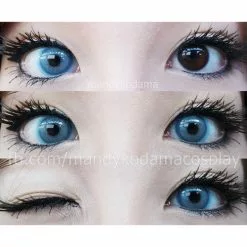 Oeil Occidental Western Eye Batis Bleu -Promos Anime Boutique Sweety batis blue grid