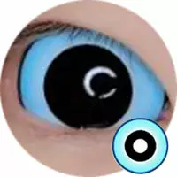 Cherie Contacts Sclera Sweety Blue Doll
