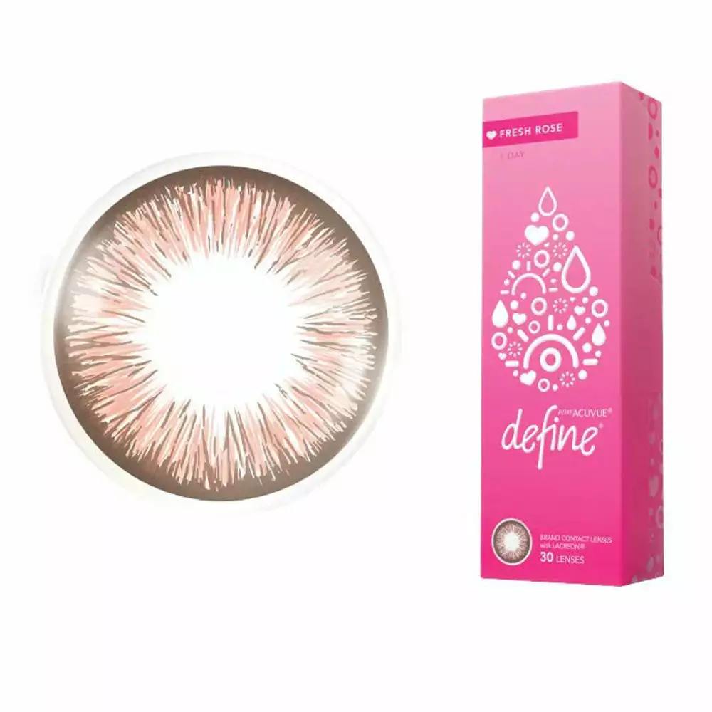 1-Day Acuvue Define Rose Fraîche - 30 Pièces 3 1-Day Acuvue Define Rose Fraîche - 30 Pièces – Image 3
