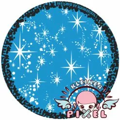 Pixel De Kleiner `` Anime Sparkle Blue '' Par KleinerPixel -Promos Anime Boutique anime sparkle blue by KleinerPixel 04