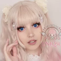 Pixel De Kleiner Anime Yandere Blue Par KleinerPixel -Promos Anime Boutique anime yandere blue by KleinerPixel 02