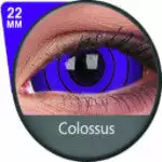 Flash Violet Sclera Contacts Colossus / Rinnegan