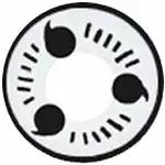 Cocon Lentille Coscon Sharingan Avec Puissance - Rouge Itachi T04