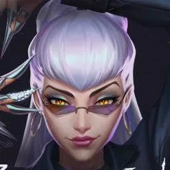 Cherie Sweety Crazy Yellow Demon Eye Fente Blanche -Promos Anime Boutique evelyn kda