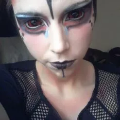 Fantasmagorique Phantasee Rouge Noir Sclera Contacts Sunpyre -Promos Anime Boutique phantasee sclera sunpyre kmiles05 a