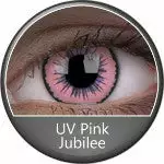 Fantasmagorique Phantasee UV Glow Crazy Lens Rose Jubilee