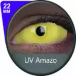 Lentille Flash UV Jaune Sclera Amazo