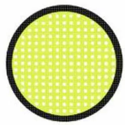 Cherie Sweety Crazy Filet/écran Jaune Avec Bordure Noire -Promos Anime Boutique yellow mesh